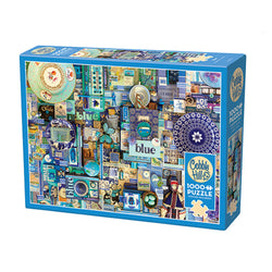 Cobble Hill Puzzles (1000 Pieces): The Rainbow Project - Blue