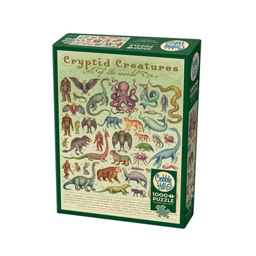 Cobble Hill Puzzles (1000 Piece): Cryptid Creatures