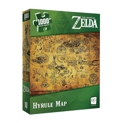 The OP Puzzles (1000 Pieces): The Legend of Zelda - Hyrule Map