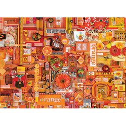 Cobble Hill Puzzles (1000 Pieces): The Rainbow Project - Orange