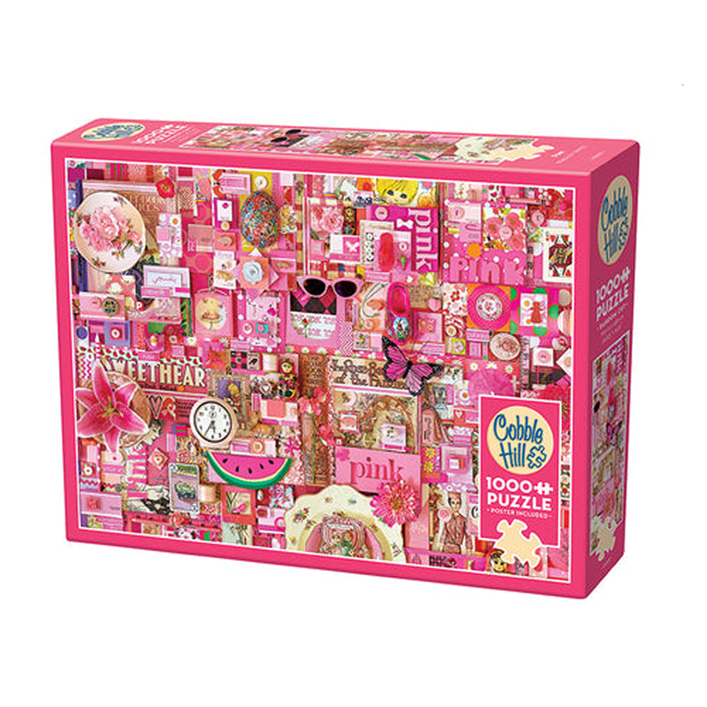 Cobble Hill Puzzles (1000 Pieces): The Rainbow Project - Pink