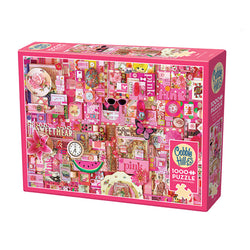 Cobble Hill Puzzles (1000 Pieces): The Rainbow Project - Pink