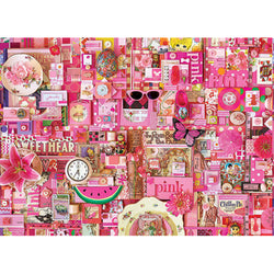 Cobble Hill Puzzles (1000 Pieces): The Rainbow Project - Pink