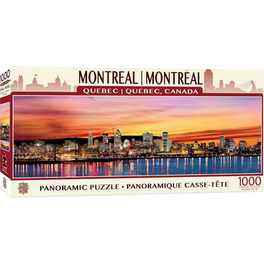 Master Pieces Puzzles 1000 Piece: Montreal Panoramic