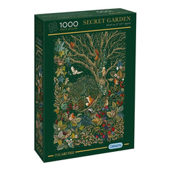 Gibsons Puzzles (1000 Pieces): The Art File - Secret Garden