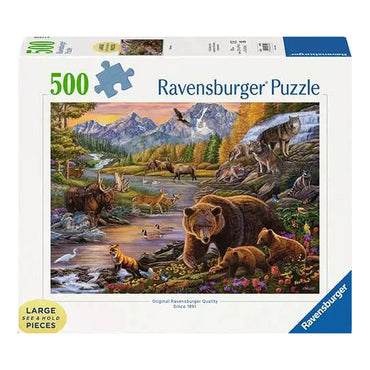 Ravensburger Puzzles (500 Pieces): Wilderness