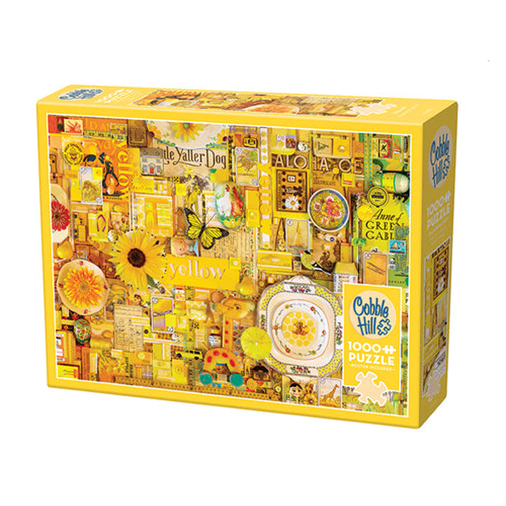 Cobble Hill Puzzles (1000 Pieces): The Rainbow Project - Yellow