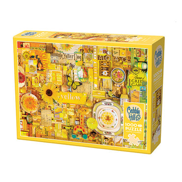 Cobble Hill Puzzles (1000 Pieces): The Rainbow Project - Yellow