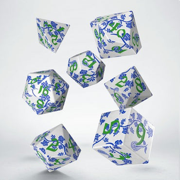 RPG Dice: Full Art - Porcelain (Q-Workshop)