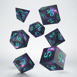 RPG Dice: Full Art - Stardust (Q-Workshop)