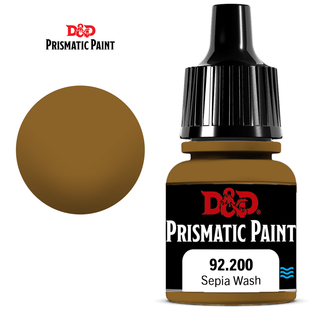 D&D Prismatic Paint: Sepia Wash (8ml) (92.200)