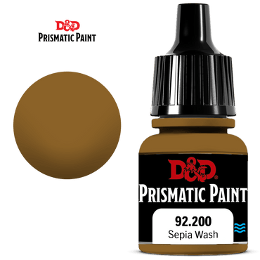 D&D Prismatic Paint: Sepia Wash (8ml) (92.200)