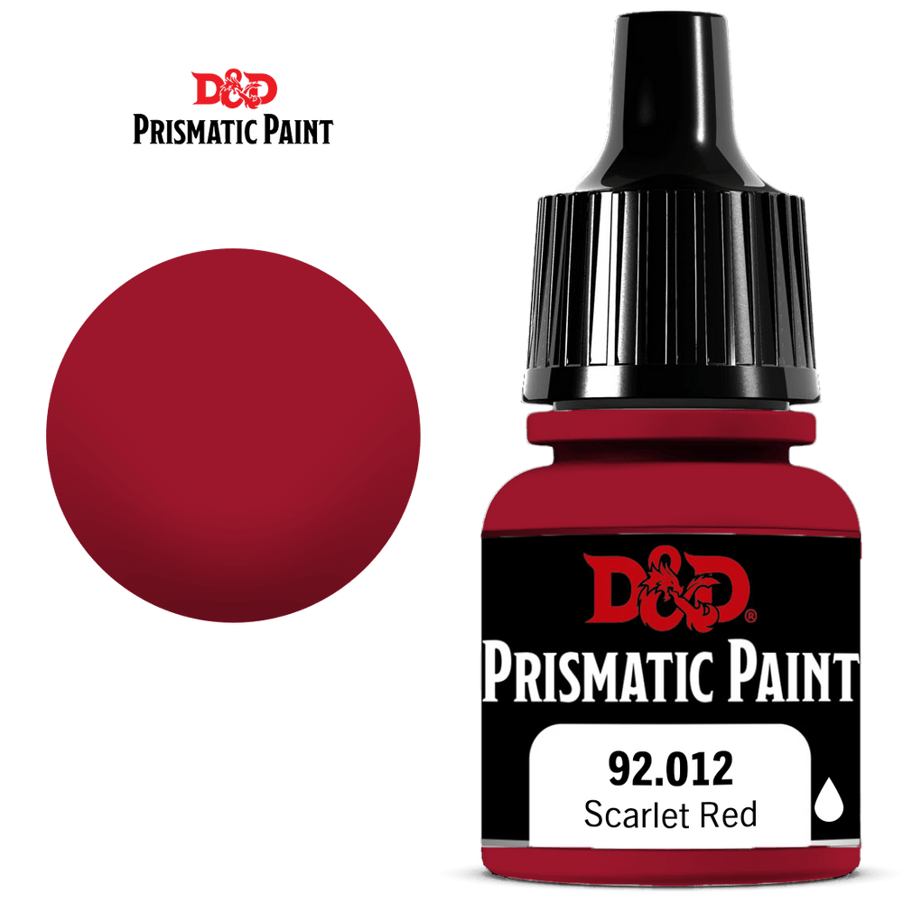 D&D Prismatic Paint: Scarlet Red (8ml) (92.012)