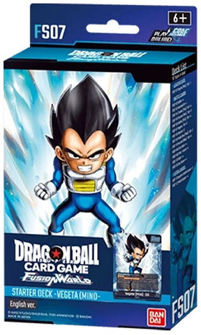 Dragonball Super Card Game: Fusion World: Starter Deck: Vegeta (Mini) FS07