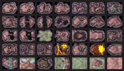 Into The Wilds Battlemaps: Caves and Caverns