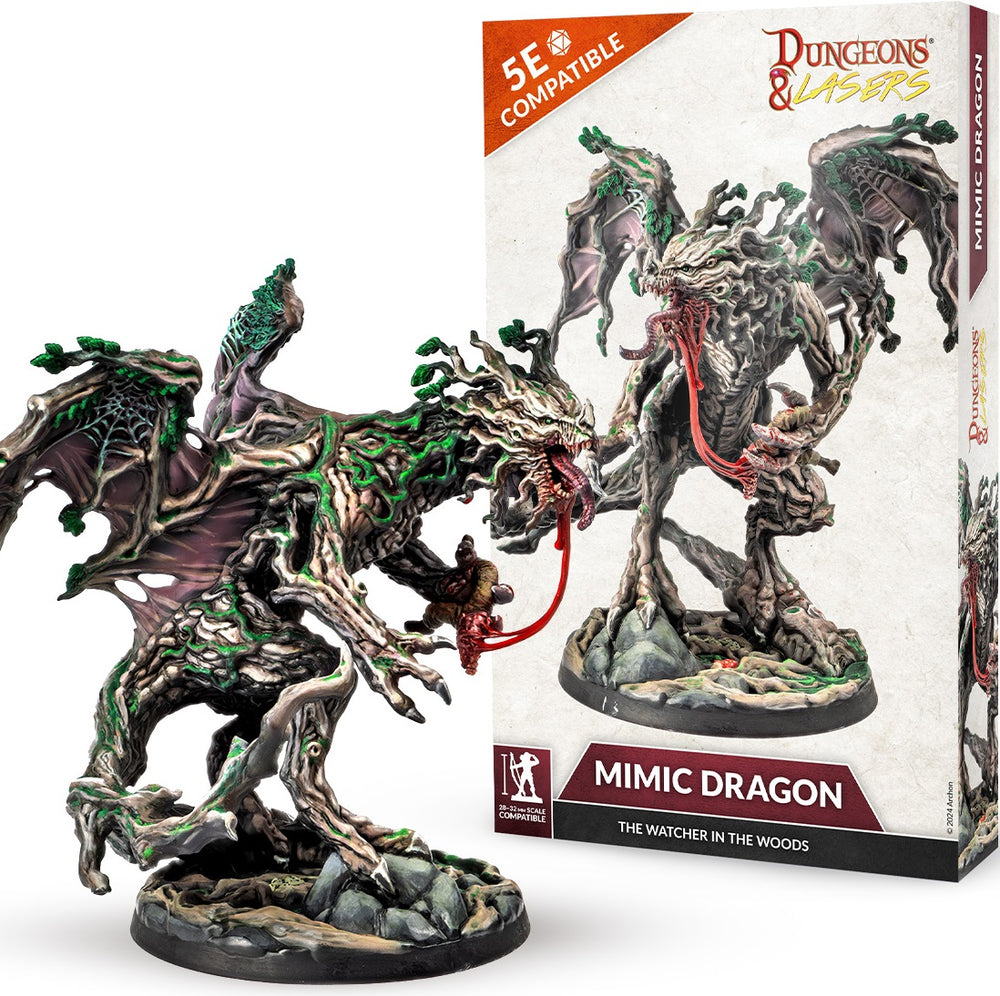 Dungeons & Lasers: Deuslair Mimic Dragon (Unpainted)