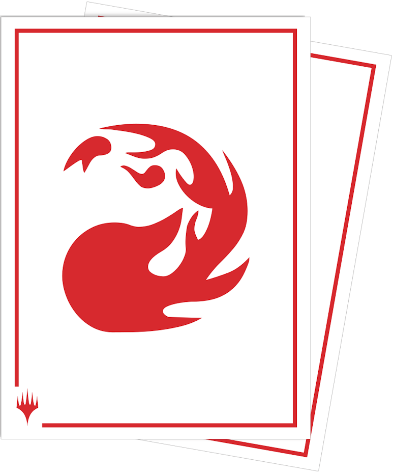 MTG APEX Sleeves: Mana 8 - Mountain (105 Count / Ultra PRO)