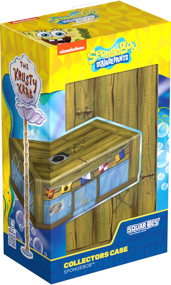 Squaroes Deck Box: Spongebob Squarepants - Collectors Case (Krusty Krab)