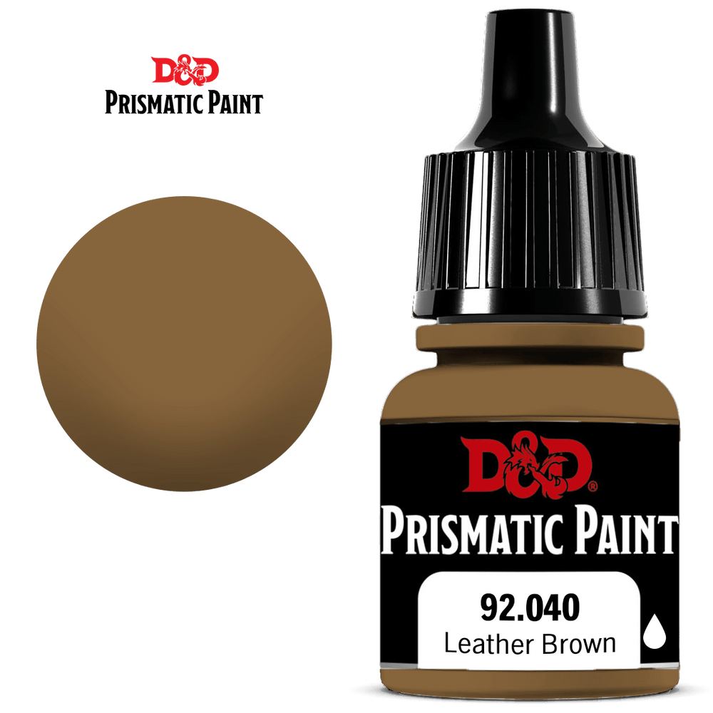 D&D Prismatic Paint: Leather Brown (8ml) (92.040)