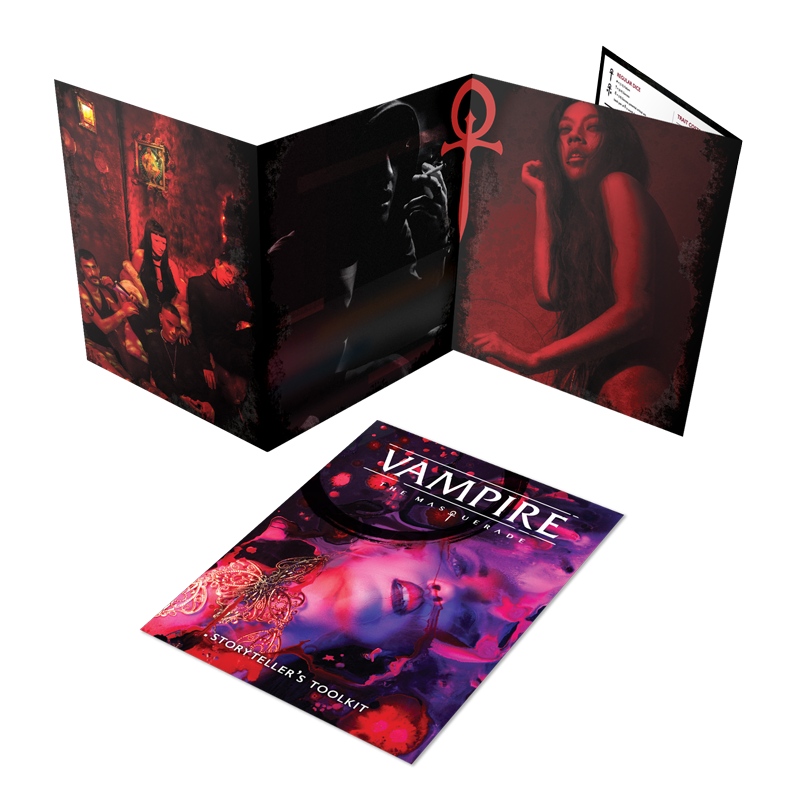 Vampire: The Masquerade 5e Screen and Toolkit