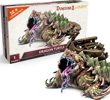 Dungeons and Lasers: Deuslair Dragon Turtle