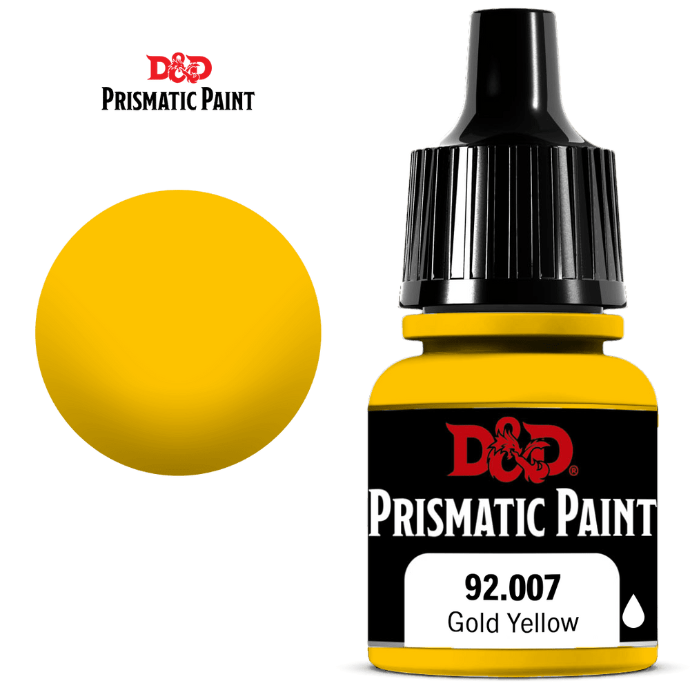 D&D Prismatic Paint: Gold Yellow (8ml) (92.007)