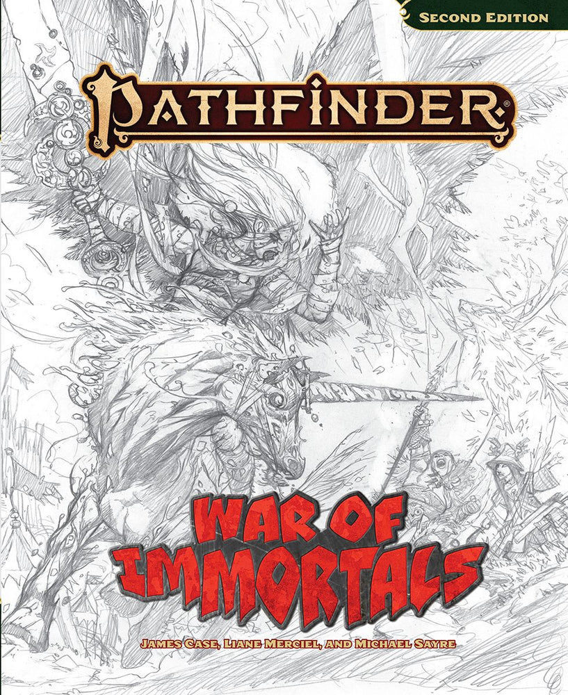 Pathfinder 2E War of Immortals (Sketch Cover Edition)