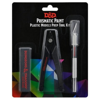 Dungeons and Dragons: Prismatic Paint Plastic Models Prep Tool Kit
