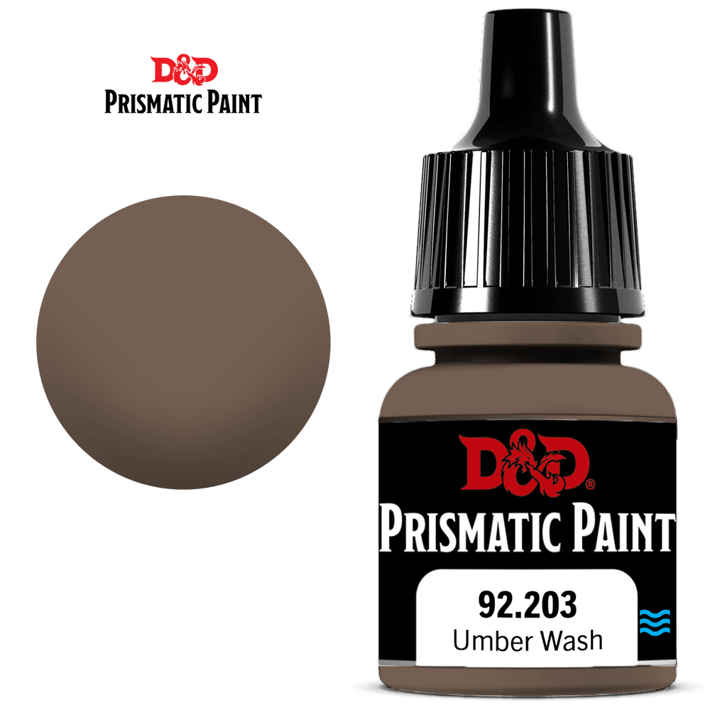 D&D Prismatic Paint: Umber Wash (8ml) (92.203)
