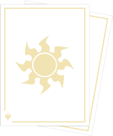 MTG APEX Sleeves: Mana 8 - Plains (105 Count / Ultra PRO)