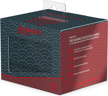 Ultimate Guard Deck Box: Shogun's Journey Sidewinder - Seigaiha (Holds 100+)