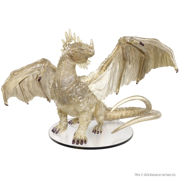 D&D Minis: Adult Crystal Dragon (Prepainted)