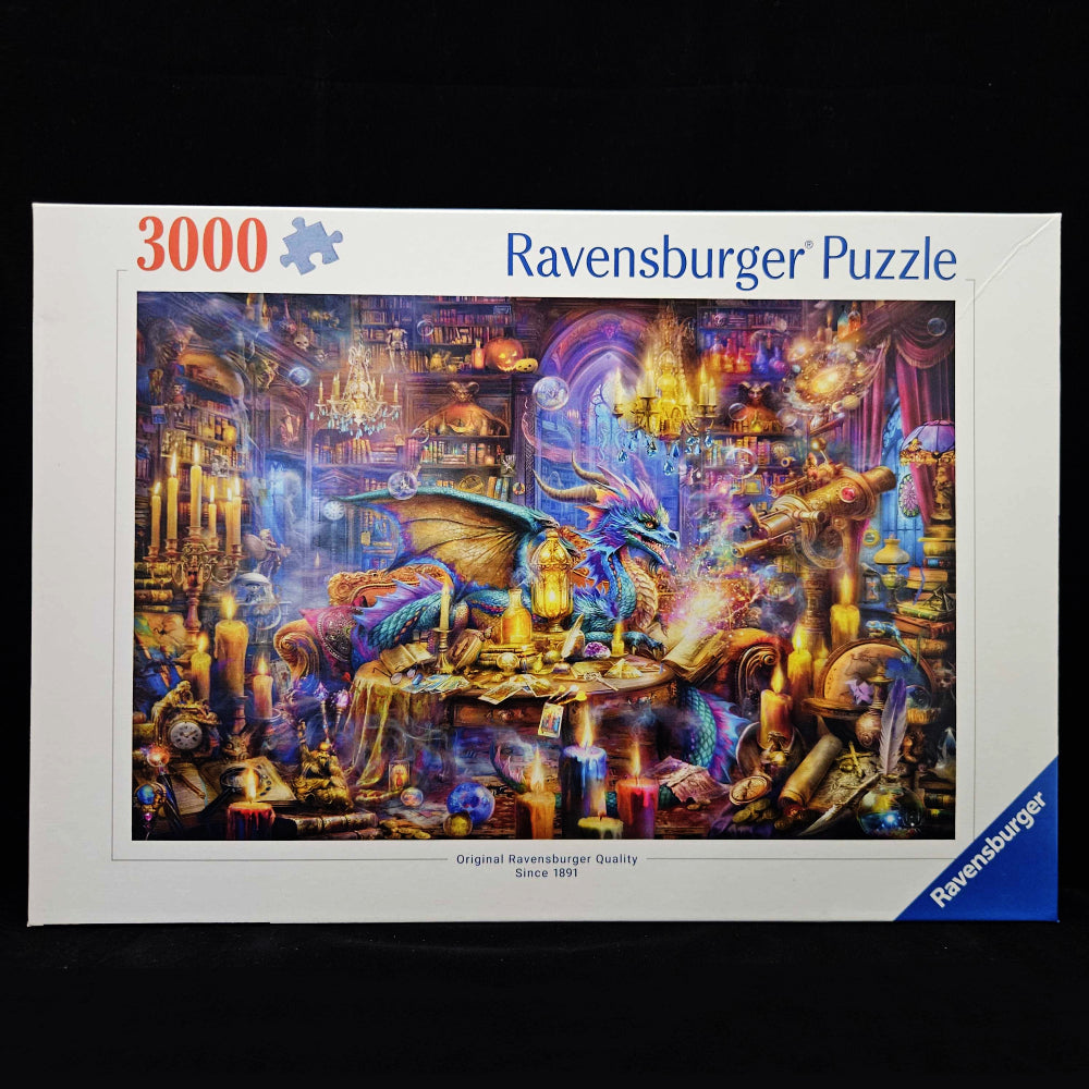 Ravensburger Puzzles (3000 Pieces): Dragon's Library