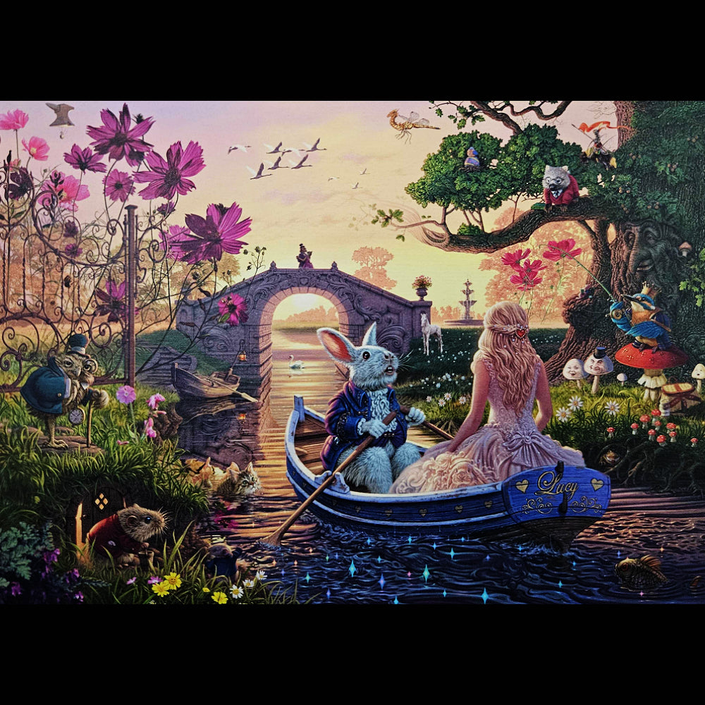 Ravensburger Puzzles (1000 Pieces): Look and Find - Enchanted Lands