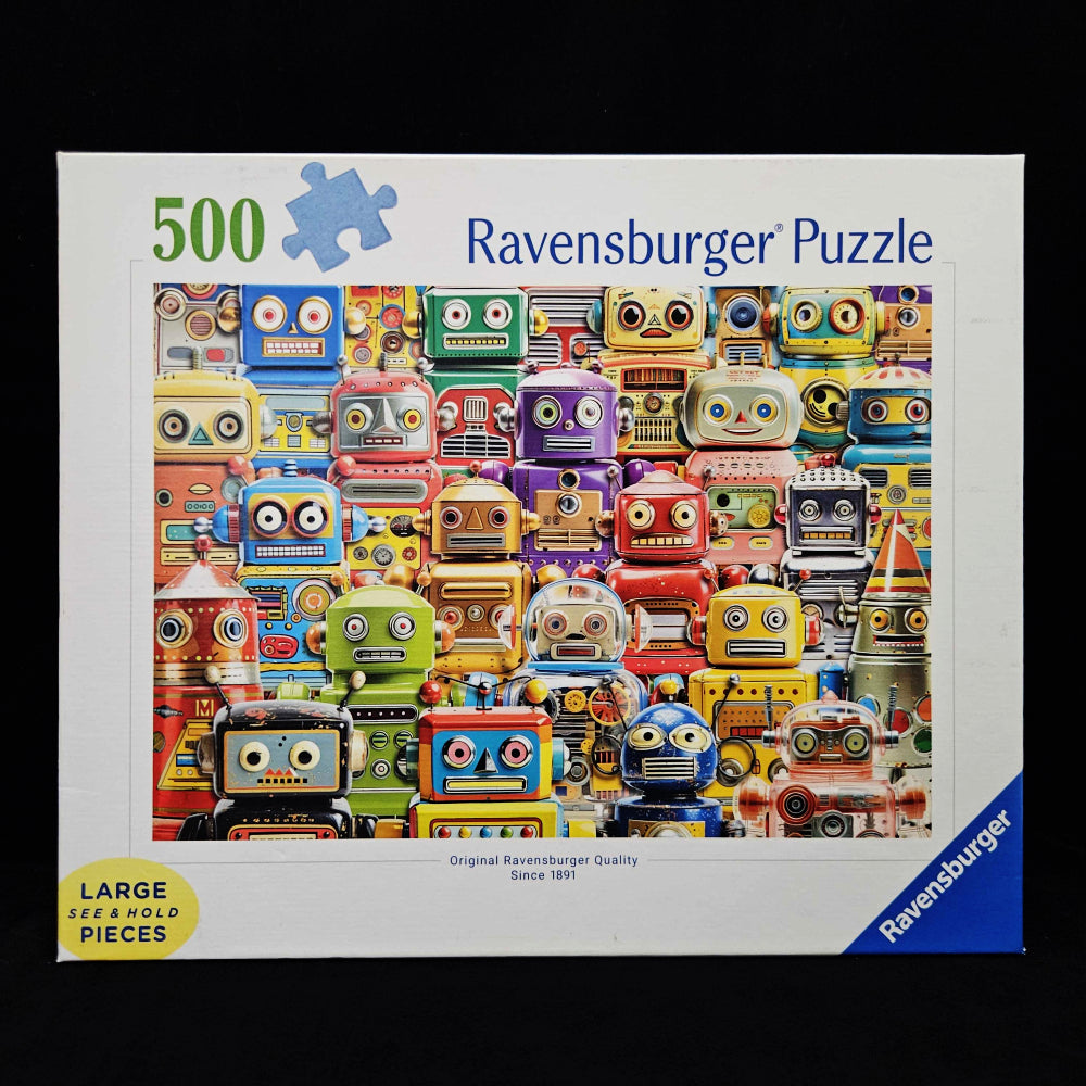 Ravensburger Puzzles (500 Pieces): Retro Robots
