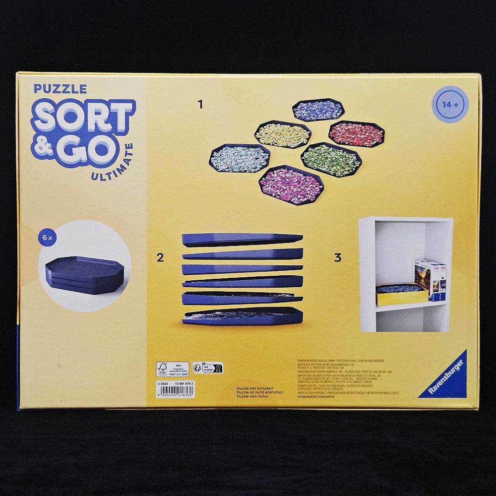 Ravensburger: Puzzle Sort & Go Ultimate (Max. 3000 Piece Capacity)