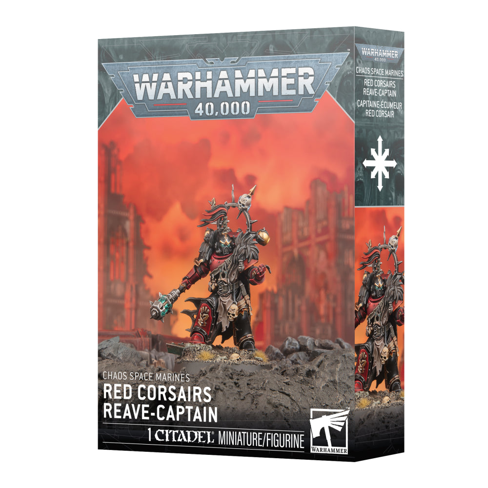 (PREORDER) Chaos Space Marines: Red Corsairs Reave-Captain