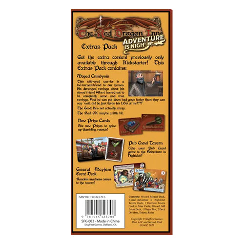 The Red Dragon Inn: Adventure is Nigh! (Extras Pack)