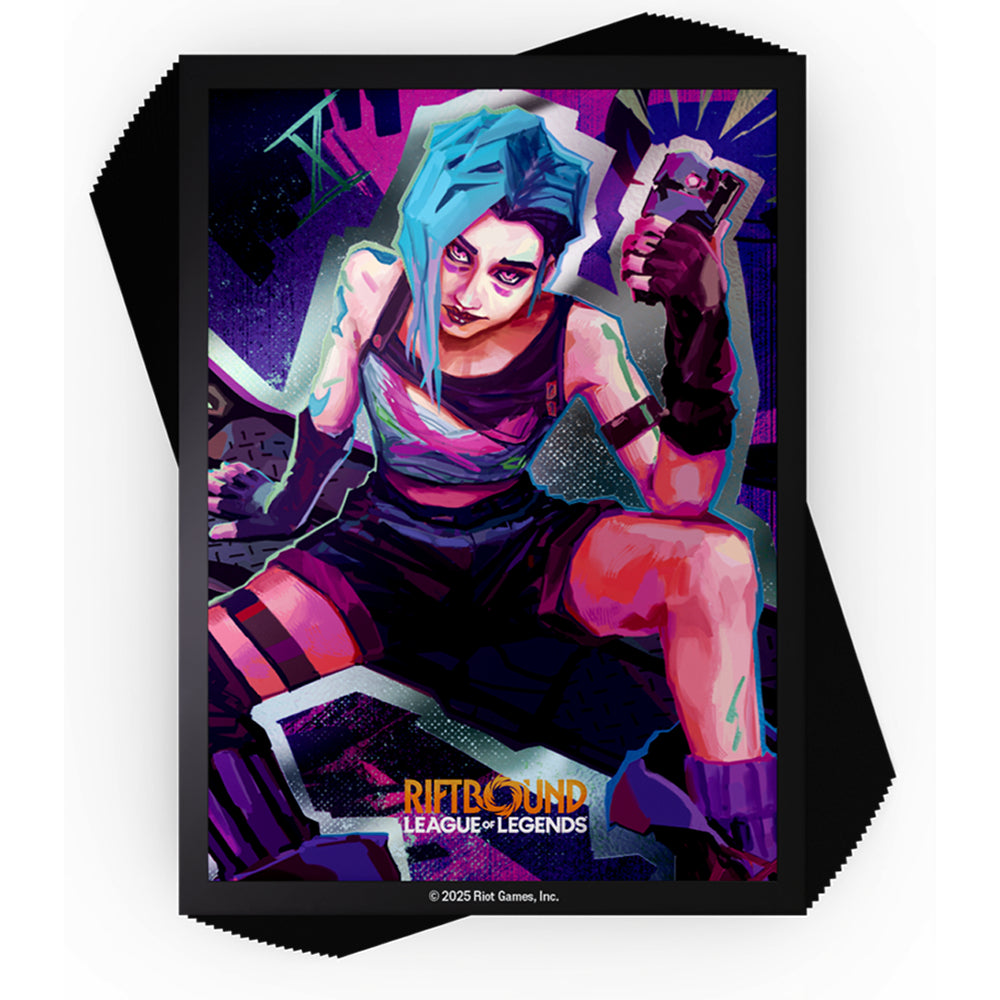 Riftbound TCG: Origins Sleeves - Jinx (100 Count)