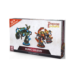 Dungeons & Lasers: Runic Golems (Unpainted)