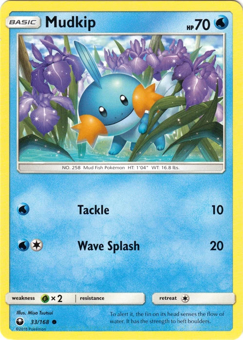 Mudkip (33/168) [Sun & Moon: Celestial Storm]