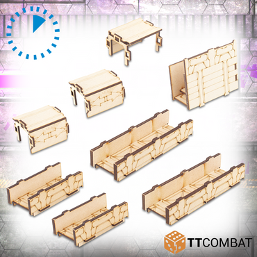 TTCombat: Sci-Fi Utopia - SLAB Hab Access points and Walkways