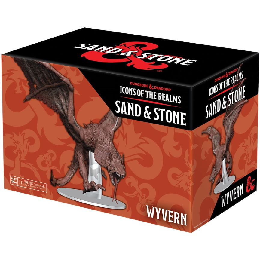D&D Minis: Sand & Stone - Wyvern (Prepainted)