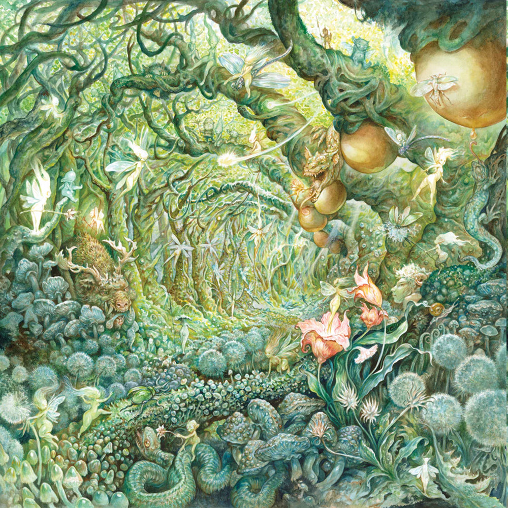 Scroungecraft Puzzles (1000 Pieces): Gaea in Bloom (Omar Rayyan)