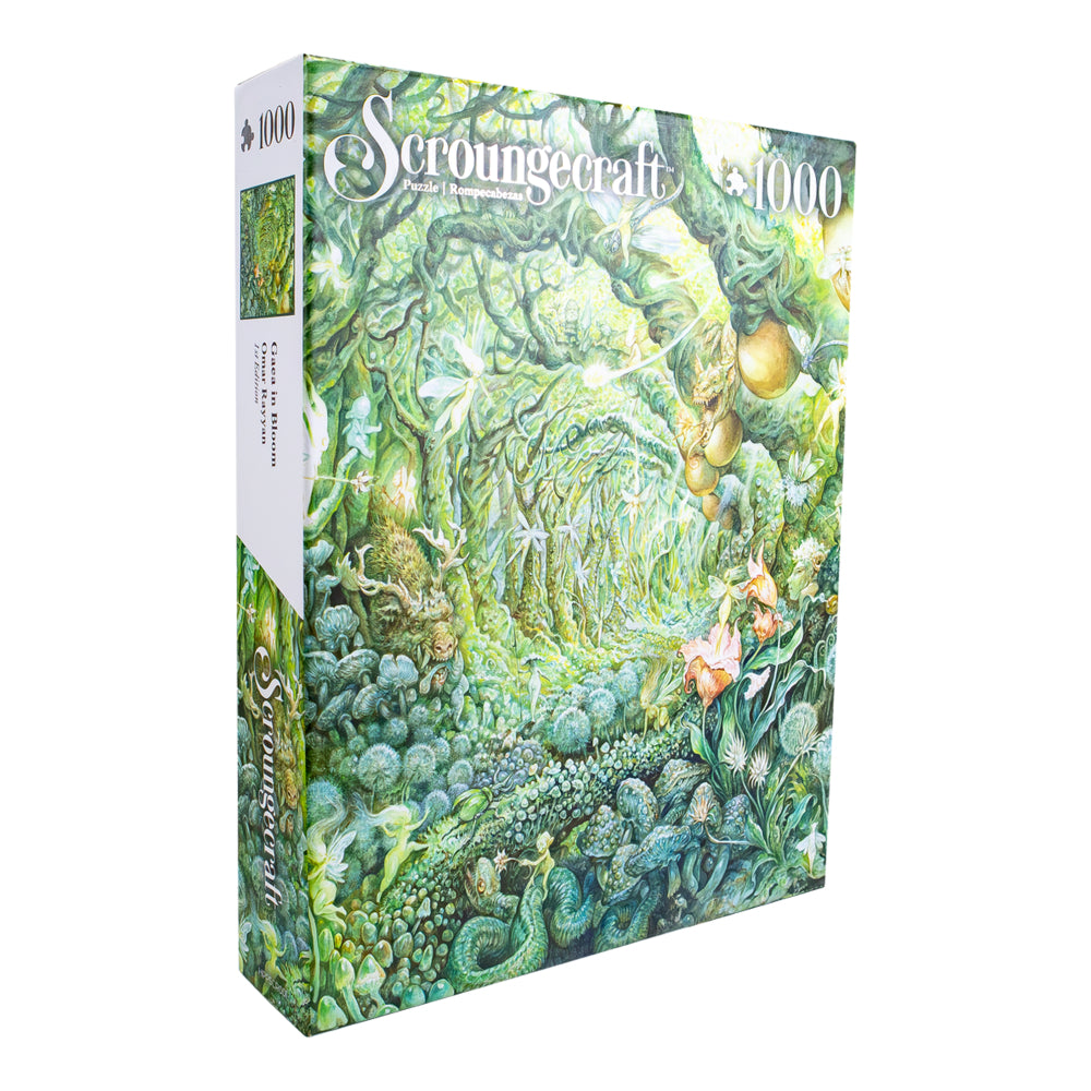 Scroungecraft Puzzles (1000 Pieces): Gaea in Bloom (Omar Rayyan)