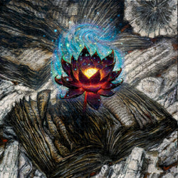 Scroungecraft Puzzles (1000 Pieces): Scorched Lotus (Donato Giancola)