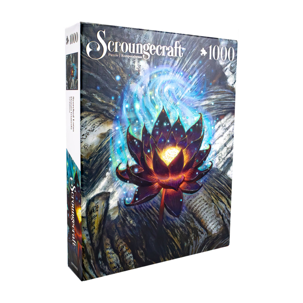 Scroungecraft Puzzles (1000 Pieces): Scorched Lotus (Donato Giancola)