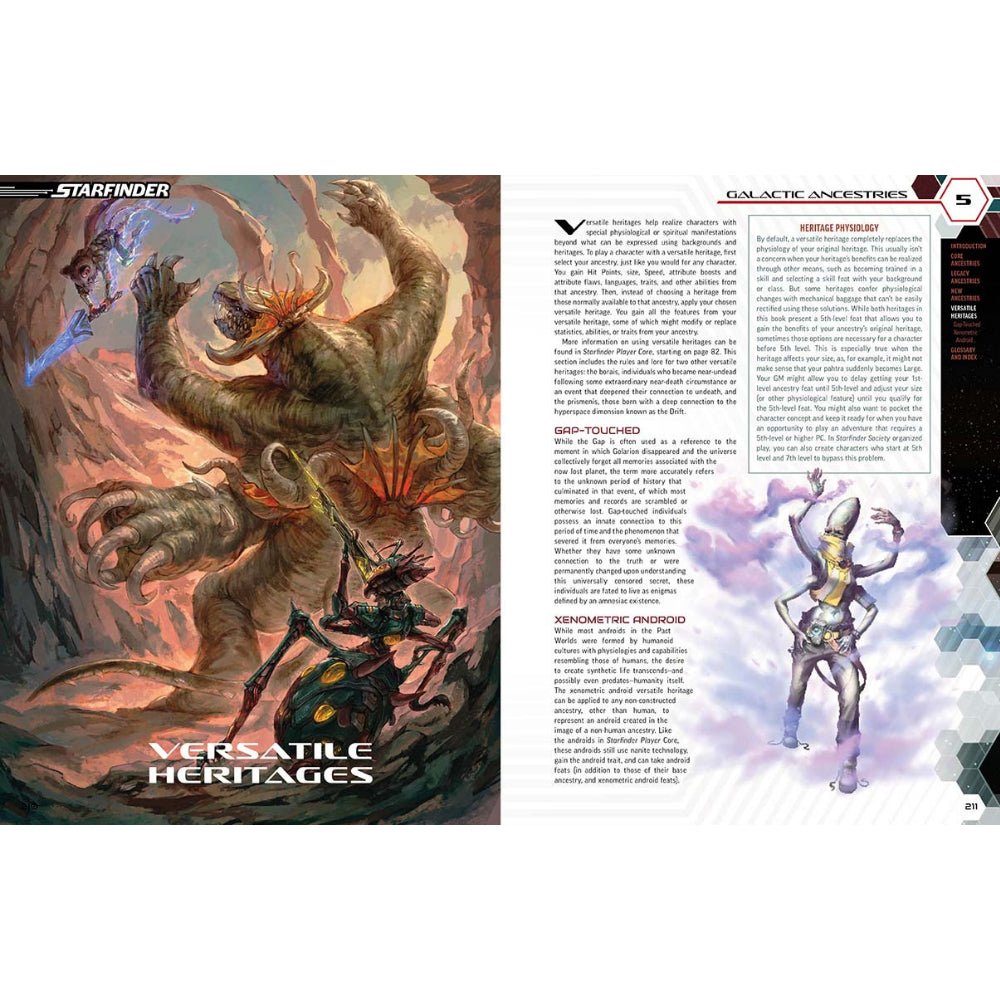 Starfinder [2E]: Galactic Ancestries - Pocket Edition (SC)