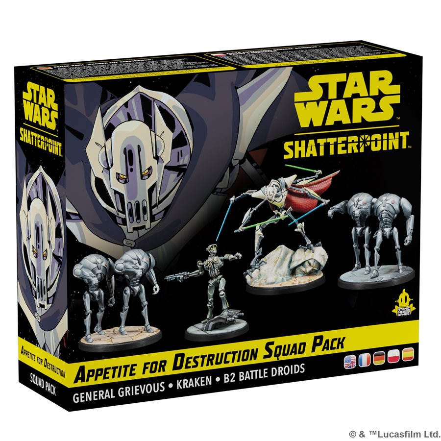 Star Wars Shatterpoint: Appetite for Destruction (General Grievous Squad Pack)