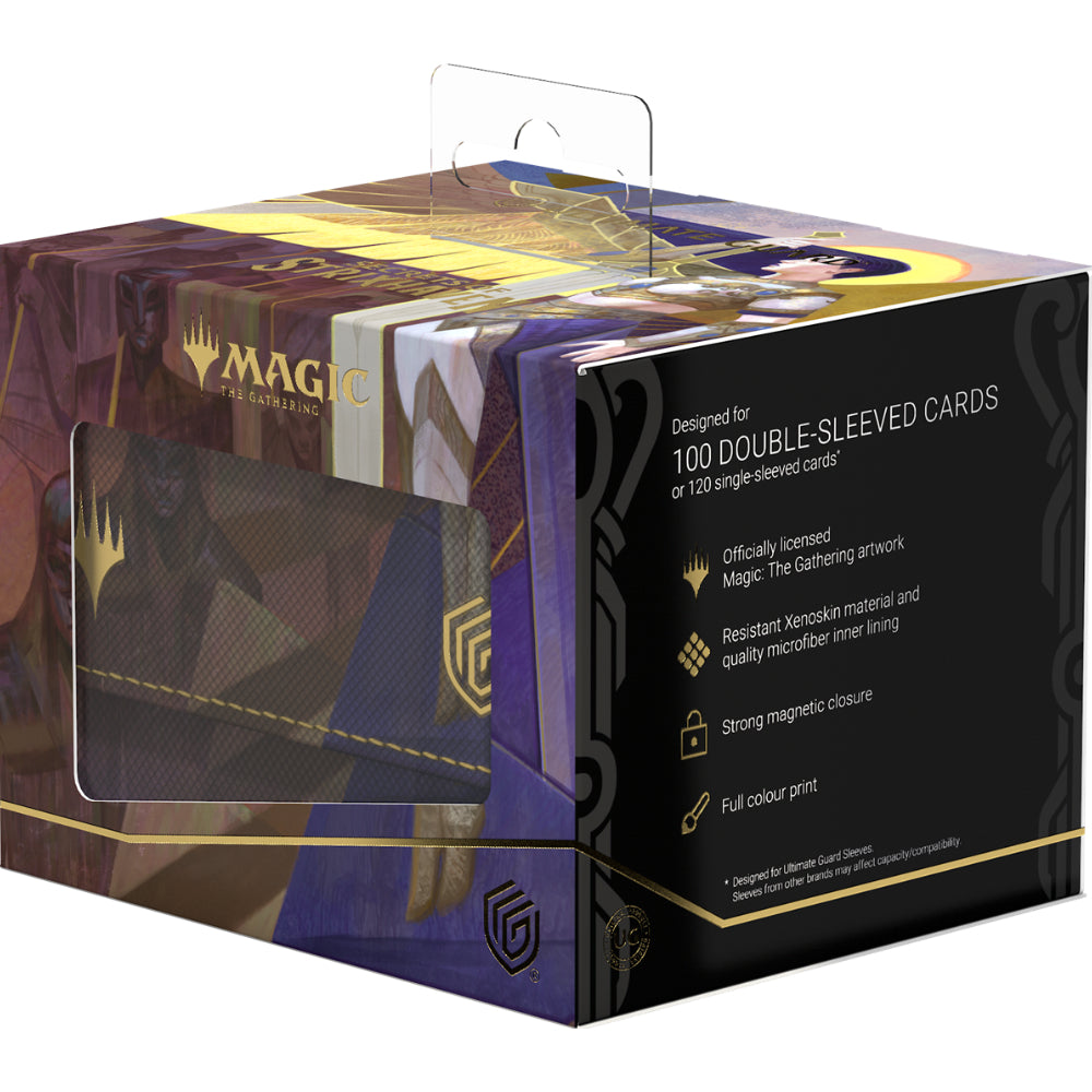 MTG Deck Box: Secret of Strixhaven - Akroma's Will Sidewinder (Holds 100+)
